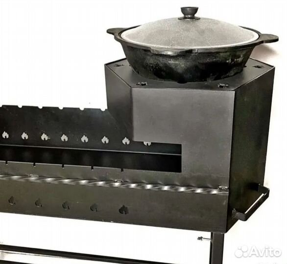 Мангал высокий