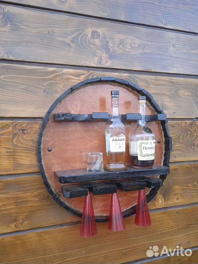 Винная подставка бочка