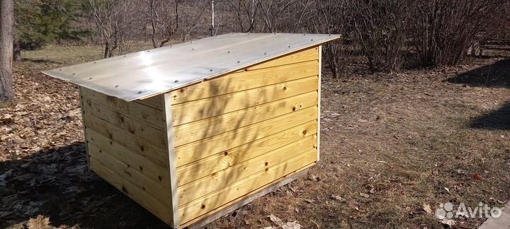 Будка для собаки утепленная