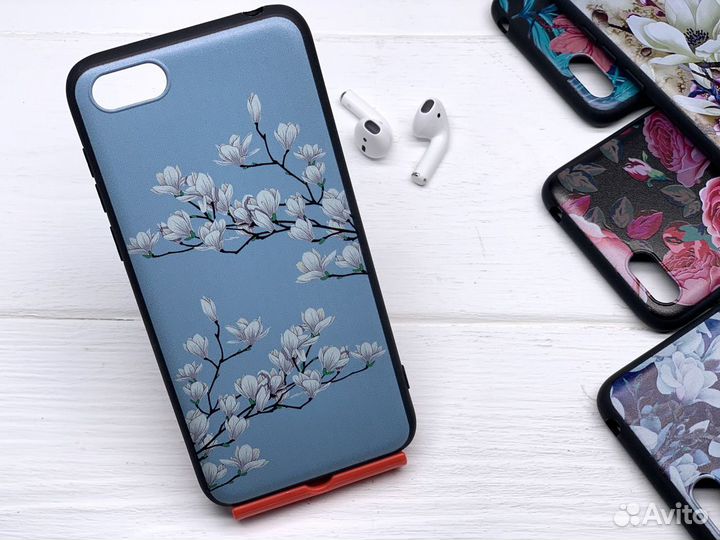 Силиконовый чехол на honor, samsung c 3D принтом