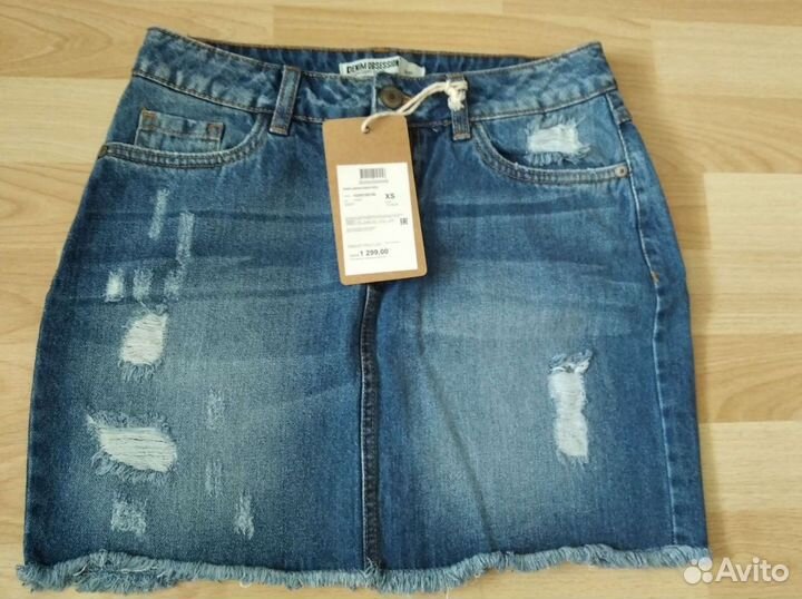 Джинсовая юбка