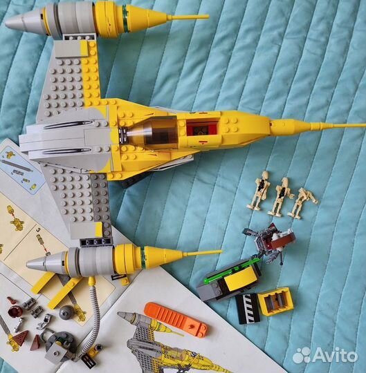 Lego Star Wars Episode 1 Истребитель Набу 75092