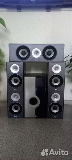 Акустические колонки 5+1.саб