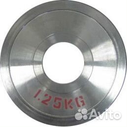 Диск стальной для пауэрлифтинга DHS