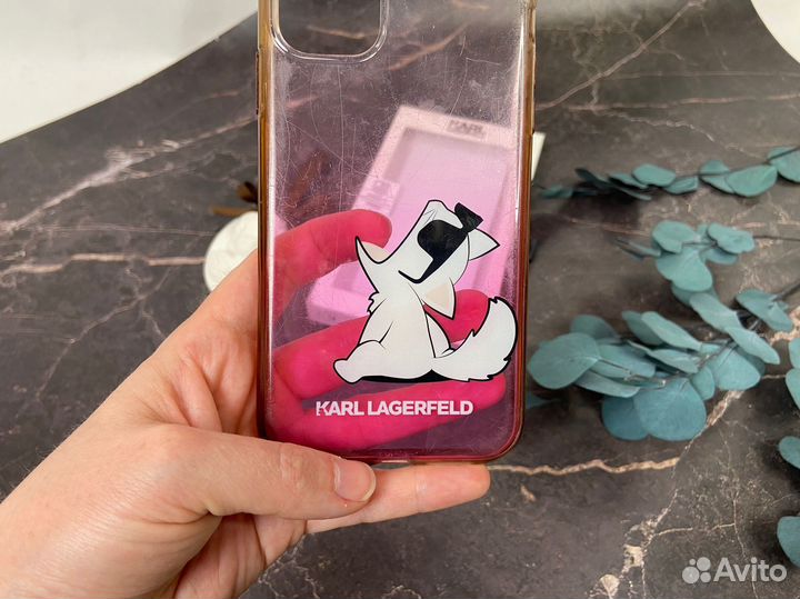 Чехол на iPhone 11 karl lagerfeld оригинал