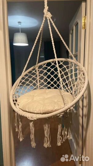 Подвесные кресло качели гамак +подушка