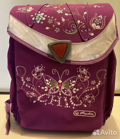 Ранец школьный Herlitz Flexi Chic, мешок для обуви