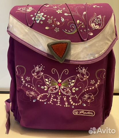 Ранец школьный Herlitz Flexi Chic, мешок для обуви