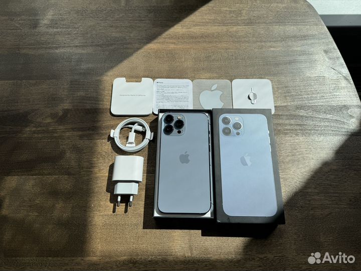 iPhone 13 Pro Max Sierra Blue 128gb,sim + esim