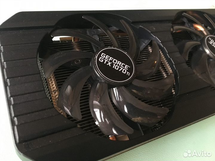 Видеокарта Palit GeForce GTX 1070 Ti dual