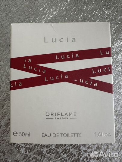 Туалетная вода женская oriflame lucia 50ml