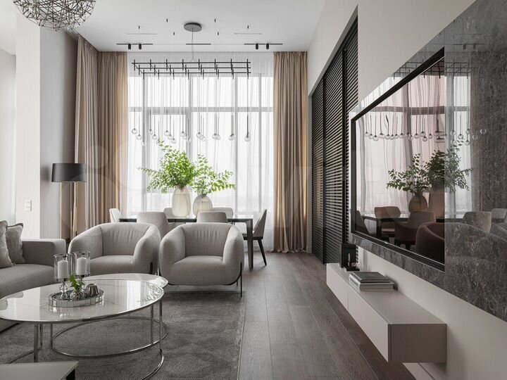 2-к. квартира, 56,8 м², 3/19 эт.