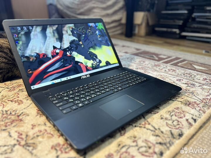 Игровой Ноутбук 17,3 Asus i5-4210u/GeForce 820 2гб