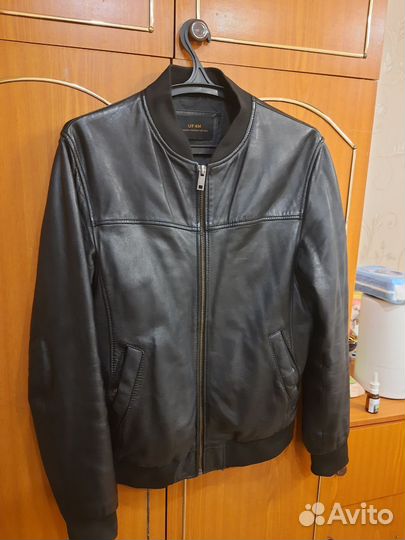 Кожаная куртка мужская