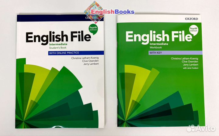 English file 4ed intermediate комплект, новые