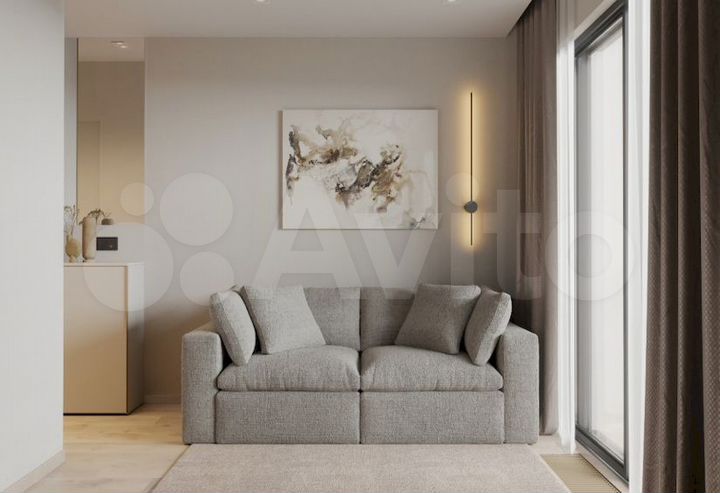 2-к. квартира, 41 м², 3/17 эт.