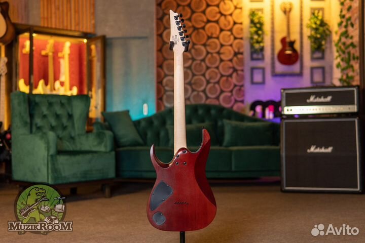 Ibanez Standard RGA42FM-DEF Dragon Eye Burst Flat