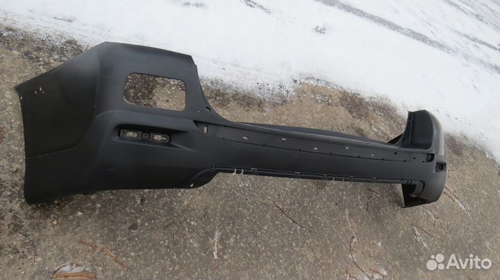 Бампер задний Toyota highlander 2010-2014