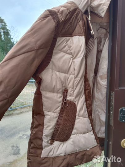 Куртка пуховик,легкая женская 48 50 бу