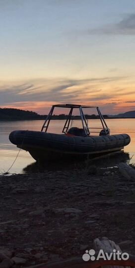Алюминиевый RIB катер 7,7м