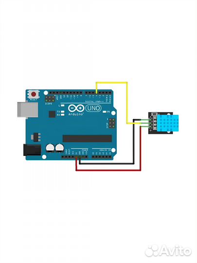 Датчик влажности и температуры DHT11