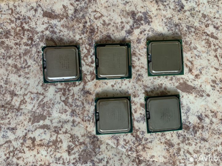 Процессоры intel soc 775, 1155