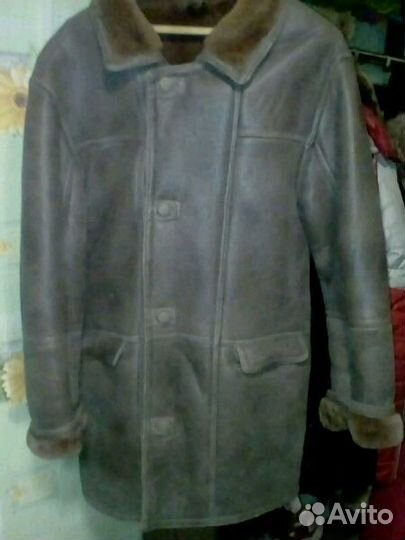 Дубленка мужская, из натуральной овчины