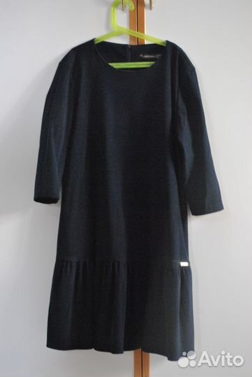 Платье женское темно-синее 48 размер