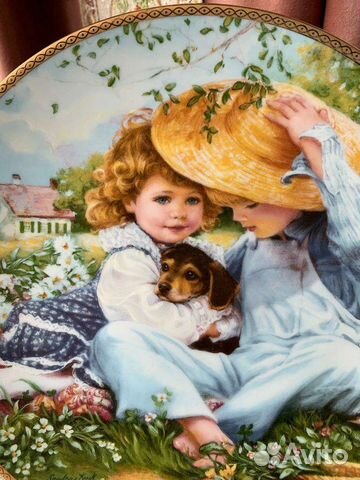 Декоративная тарелка Время Любить Сандра Кук