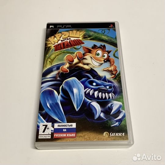 Игра на psp крэш битва титанов