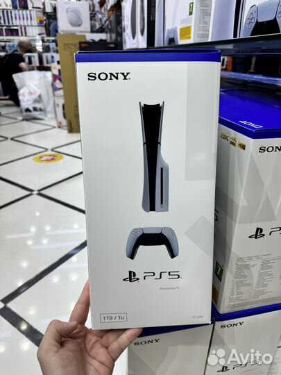 Sony playstation 5 slim 1tb с дисководом
