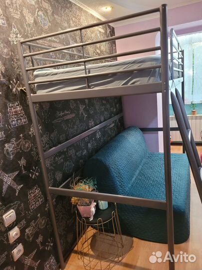 Кровать чердак