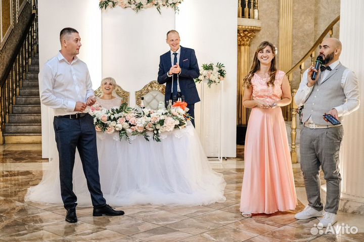 Ведущий, вокалист на свадьбу, корпоратив, юбилей