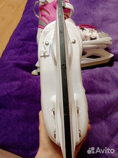 Коньки раздвижные фигурные 35-38