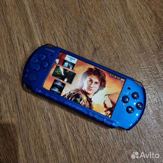 PSP - 3006 Vibrant Blue Slim&Lite (прошитая)