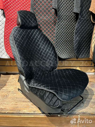 Накидки на сидения с боками люкс