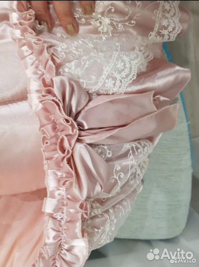 Конверт на выписку зимний для девочки