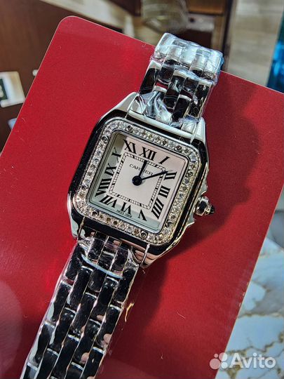 Часы женские Cartier panthere small diamond
