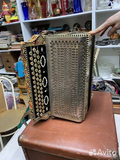 Старинный итальянский баян Ballone (Ч)