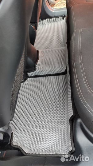 EVA коврики 3D на Kia Sportage с бортами