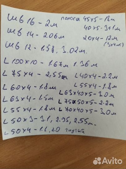 Швеллер 16 14 12