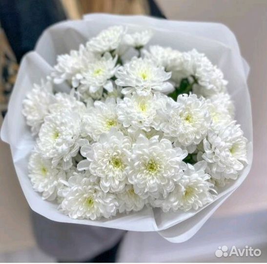 Букет цветов хризантем с доставкой