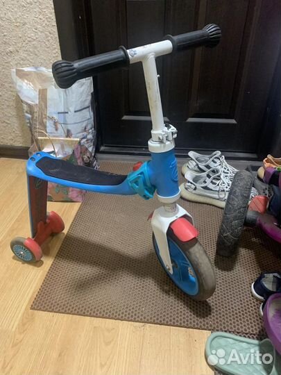 Беговел-самокат от года Scoot and ride