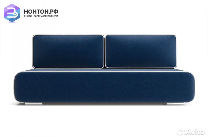 Диван еврокнижка Нео темно-синий
