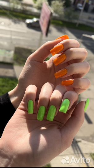 Маникюр гель лак