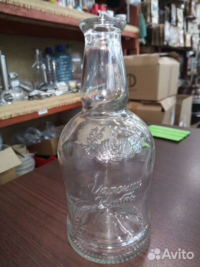 Бутылка стеклянная Царская 0.5