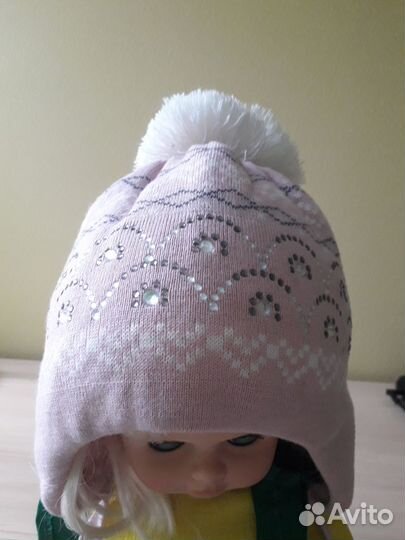 Шапка зимняя для девочки