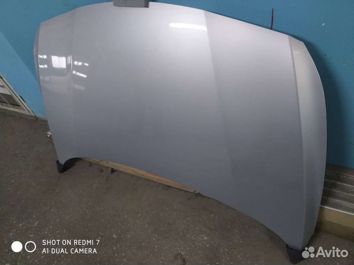 Капот Хендай Солярис 14-17 г. в. новый,серебристый