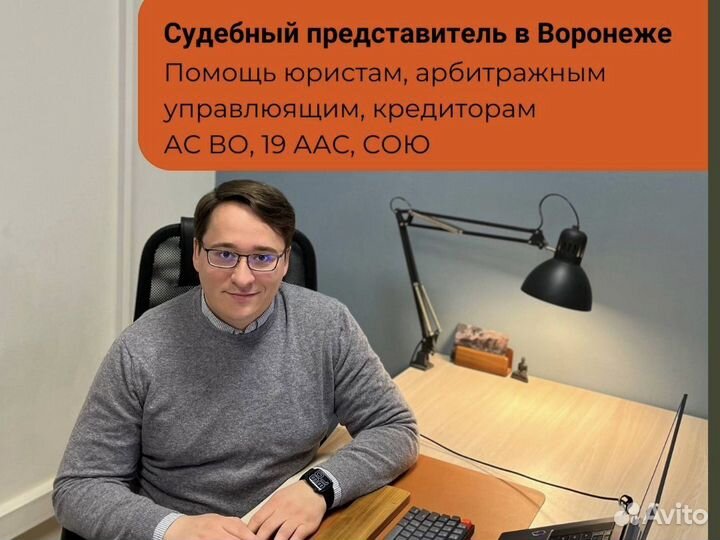 Судебный представитель в Воронеже, помощь юристам