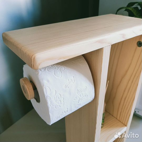 Полка с держателем для туалетной бумаги